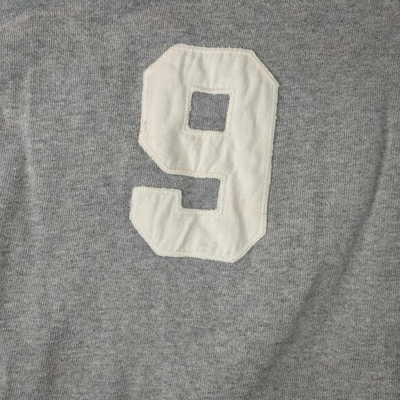 Abercrombie&fitch sweater L grey Athleisure Street comfy basic gym casual 90s - Picture 6 of 11